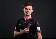 4 February 2022; Aaron Dobbs during a Wexford FC squad portrait session at Burrin Celtic in Ballon, Carlow. Photo by Stephen McCarthy/Sportsfile