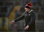 6 February 2022; Mayo manager James Horan during the Allianz Football League Division 1 match between Monaghan and Mayo at St Tiernach's Park in Clones, Monaghan. Photo by David Fitzgerald/Sportsfile