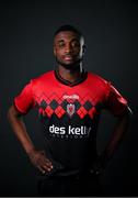 4 February 2022; Junior Ogedi-Uzokwe during a Bohemians squad portrait session at DCU Sports Campus in Dublin. Photo by Seb Daly/Sportsfile