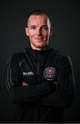 4 February 2022; First team coach Derek Pender during a Bohemians squad portrait session at DCU Sports Campus in Dublin. Photo by Seb Daly/Sportsfile
