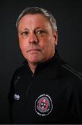 4 February 2022; Manager Keith Long during a Bohemians squad portrait session at DCU Sports Campus in Dublin. Photo by Seb Daly/Sportsfile