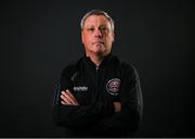 4 February 2022; Manager Keith Long during a Bohemians squad portrait session at DCU Sports Campus in Dublin. Photo by Seb Daly/Sportsfile
