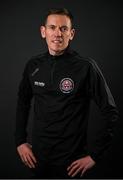4 February 2022; Equipment manager Colin O'Connor during a Bohemians squad portrait session at DCU Sports Campus in Dublin. Photo by Seb Daly/Sportsfile
