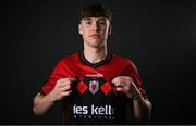 4 February 2022; Stephen Mallon during a Bohemians squad portrait session at DCU Sports Campus in Dublin. Photo by Seb Daly/Sportsfile