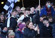 6 February 2022; Kilmeena supporters at the AIB GAA Football All-Ireland Junior Club Championship Final match between Gneeveguilla, Kerry, and Kilmeena, Mayo, at Croke Park in Dublin. Photo by Piaras Ó Mídheach/Sportsfile