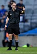 6 February 2022; Referee Barry Judge during the AIB GAA Football All-Ireland Intermediate Club Championship Final match between Trim, Meath, and Steelstown Brian Óg's, Derry, at Croke Park in Dublin. Photo by Piaras Ó Mídheach/Sportsfile