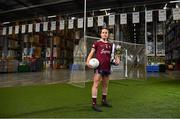 8 February 2022; In attendance at the Lidl Regional Distribution Centre in Newbridge, Kildare, to mark the launch of the 2022 Lidl Ladies National Football Leagues  is Nicola Ward of Galway. Lidl Ireland have also confirmed a four-year extension of their partnership with the LGFA, which will see Lidl Ireland remain as the LGFA’s official retail partner and National League sponsor until the end of 2025. The extension will ensure a decade of #SeriousSupport, with Lidl pledging to invest an additional €5 million over the next four years that will bring the total investment to €10 million over 10 years of sponsorship.  Photo by Brendan Moran/Sportsfile
