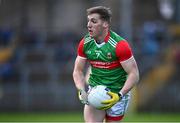 6 February 2022; Eoghan McLaughlin of Mayo during the Allianz Football League Division 1 match between Monaghan and Mayo at St Tiernach's Park in Clones, Monaghan. Photo by David Fitzgerald/Sportsfile