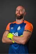 5 February 2022; Goalkeeper Alan Mannus during a Shamrock Rovers squad portrait session at Tallaght Stadium in Dublin. Photo by Seb Daly/Sportsfile