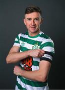 5 February 2022; Ronan Finn during a Shamrock Rovers squad portrait session at Tallaght Stadium in Dublin. Photo by Seb Daly/Sportsfile