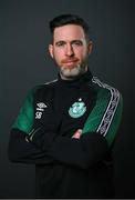 5 February 2022; Manager Stephen Bradley during a Shamrock Rovers squad portrait session at Tallaght Stadium in Dublin. Photo by Seb Daly/Sportsfile