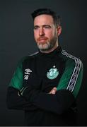 5 February 2022; Manager Stephen Bradley during a Shamrock Rovers squad portrait session at Tallaght Stadium in Dublin. Photo by Seb Daly/Sportsfile
