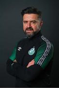 5 February 2022; Sporting director Stephen McPhail during a Shamrock Rovers squad portrait session at Tallaght Stadium in Dublin. Photo by Seb Daly/Sportsfile
