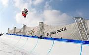 9 February 2022; Yuto Totsuka of Japan during the Men's Snowboard Halfpipe Qualification event on day five of the Beijing 2022 Winter Olympic Games at Genting Snow Park in Zhangjiakou, China. Photo by Ramsey Cardy/Sportsfile