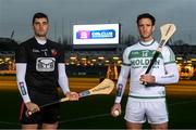 9 February 2022; Hurlers Stephen O’Keeffe of Ballygunner, Waterford, left, and Colin Fennelly of Ballyhale Shamrocks, pictured ahead of one of #TheToughest showdowns of the year, as the two sides go head-to-head in the AIB GAA Hurling All-Ireland Senior Club Championship Final this Saturday, February 12th at 3pm. The clash is part of a double header at Croke Park on Saturday, with the AIB GAA Football All-Ireland Senior Club Championship final also taking place at 5pm and sees Kilcoo, Down, and Kilmacud Crokes, Dublin, who will do battle for the AIB GAA Football All-Ireland Senior Club Championship crown. Both games will be broadcast live on TG4, while tickets are also available now on https://www.gaa.ie/tickets/. This year’s AIB Club Championships celebrate #TheToughest players in Gaelic Games - those who, despite adversity, don’t quit, who persevere no matter how tough it gets, because Tough Can’t Quit. Photo by Stephen McCarthy/Sportsfile