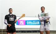 9 February 2022; Hurlers Stephen O’Keeffe of Ballygunner, Waterford, left, and Colin Fennelly of Ballyhale Shamrocks, pictured ahead of one of #TheToughest showdowns of the year, as the two sides go head-to-head in the AIB GAA Hurling All-Ireland Senior Club Championship Final this Saturday, February 12th at 3pm. The clash is part of a double header at Croke Park on Saturday, with the AIB GAA Football All-Ireland Senior Club Championship final also taking place at 5pm and sees Kilcoo, Down, and Kilmacud Crokes, Dublin, who will do battle for the AIB GAA Football All-Ireland Senior Club Championship crown. Both games will be broadcast live on TG4, while tickets are also available now on https://www.gaa.ie/tickets/. This year’s AIB Club Championships celebrate #TheToughest players in Gaelic Games - those who, despite adversity, don’t quit, who persevere no matter how tough it gets, because Tough Can’t Quit. Photo by Stephen McCarthy/Sportsfile
