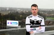 9 February 2022; Footballer Paul Devlin of Kilcoo, Down, pictured ahead of one of #TheToughest showdowns of the year, as Kilcoo face Kilmacud Crokes, Dublin, in the AIB GAA Football All-Ireland Senior Club Championship Final this Saturday, February 12th at 5pm. The clash is part of a double header at Croke Park on Saturday, with the AIB GAA Hurling All-Ireland Senior Club Championship final also taking place at the earlier time of 3pm and will see Ballygunner, Waterford, and Ballyhale Shamrocks, Kilkenny, do battle for the AIB GAA Hurling All-Ireland Senior Club Championship crown. Both games will be broadcast live on TG4, while tickets are also available now on https://www.gaa.ie/tickets/. This year’s AIB Club Championships celebrate #TheToughest players in Gaelic Games - those who, despite adversity, don’t quit, who persevere no matter how tough it gets, because Tough Can’t Quit. Photo by Stephen McCarthy/Sportsfile
