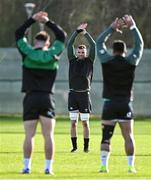 9 February 2022; Tadhg Beirne during the Ireland rugby squad training at Carton House in Maynooth, Kildare. Photo by Brendan Moran/Sportsfile