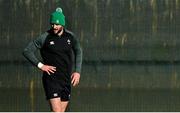 9 February 2022; Robbie Henshaw during the Ireland rugby squad training at Carton House in Maynooth, Kildare. Photo by Brendan Moran/Sportsfile