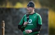 9 February 2022; Kieran Treadwell arrives for Ireland rugby squad training at Carton House in Maynooth, Kildare. Photo by Brendan Moran/Sportsfile