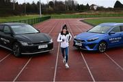 9 February 2022; Irish Olympic athlete Fionnuala McCormack during the 2022 Kia Race Series launch at Leixlip AC in Leixlip, Kildare. This year’s series sees the introduction of an exciting new team competition with a guaranteed prize pot of €15,000 added to a prize fund of €5,000 for the individual competition and €7,000 available for new course record bonuses this year’s Series prize pot totals €27,000. The Kia Race Series will start in March with the Streets of Portlaoise 5k. The Dunshaughlin 10k a firm favourite with runners is taking place in June. There is the introduction of a new race the Cork City 10 Mile in August, the first of the series to take place in Munster. To view more information about the prize structure, or to enter on-line go to https://www.popupraces.ie/kia-race-series-2022/. Photo by David Fitzgerald/Sportsfile