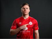 8 February 2022; Conor Kane during a Shelbourne FC squad portrait session at AUL Complex in Clonsaugh, Dublin. Photo by Stephen McCarthy/Sportsfile
