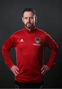 7 February 2022; Kitman Mick Ring during a Cork City squad portrait session at Bishopstown Stadium in Cork. Photo by Seb Daly/Sportsfile