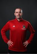 7 February 2022; Assistant manager Richie Holland during a Cork City squad portrait session at Bishopstown Stadium in Cork. Photo by Seb Daly/Sportsfile