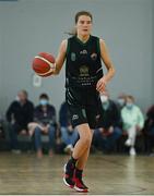 9 January 2022; Lisa Blaney of Portlaoise Panthers during the Basketball Ireland Women's U20 semi-final match between Singleton Supervalu Brunell and Portlaoise Panthers at Parochial Hall in Cork. Photo by Sam Barnes/Sportsfile