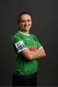 8 February 2022; Dora Gorman during a Peamount United squad portrait session at PRL Park in Greenogue, Dublin. Photo by Stephen McCarthy/Sportsfile