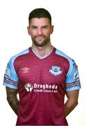 9 February 2022; Adam Foley during a Drogheda United squad portrait session at United Park in Drogheda, Louth. Photo by Sam Barnes/Sportsfile