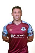 9 February 2022; Chris Lyons during a Drogheda United squad portrait session at United Park in Drogheda, Louth. Photo by Sam Barnes/Sportsfile
