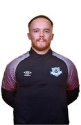 9 February 2022; Strength and Conditioning Coach Conor Tully during a Drogheda United squad portrait session at United Park in Drogheda, Louth. Photo by Sam Barnes/Sportsfile