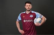 9 February 2022; Mark Hughes during a Drogheda United squad portrait session at United Park in Drogheda, Louth. Photo by Sam Barnes/Sportsfile