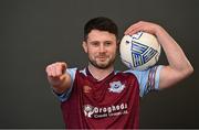 9 February 2022; Mark Hughes during a Drogheda United squad portrait session at United Park in Drogheda, Louth. Photo by Sam Barnes/Sportsfile