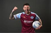 9 February 2022; Adam Foley during a Drogheda United squad portrait session at United Park in Drogheda, Louth. Photo by Sam Barnes/Sportsfile