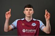 9 February 2022; James Clarke during a Drogheda United squad portrait session at United Park in Drogheda, Louth. Photo by Sam Barnes/Sportsfile