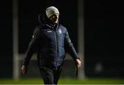10 February 2022; NUI Galway manager Maurice Sheridan during the during the Electric Ireland HE GAA Sigerson Cup Semi-Final match between NUI Galway and MTU Kerry at Mick Neville Park in Rathkeale, Limerick. Photo by Diarmuid Greene/Sportsfile