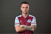 9 February 2022; Dylan Grimes  during a Drogheda United squad portrait session at United Park in Drogheda, Louth. Photo by Sam Barnes/Sportsfile