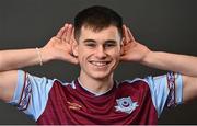 9 February 2022; Evan Weir during a Drogheda United squad portrait session at United Park in Drogheda, Louth. Photo by Sam Barnes/Sportsfile