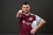 9 February 2022; Ryan Brennan during a Drogheda United squad portrait session at United Park in Drogheda, Louth. Photo by Sam Barnes/Sportsfile