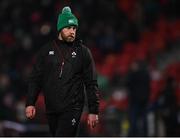 4 February 2022; Ireland defence coach Willie Faloon before the U20 Six Nations Rugby Championship match between Ireland and Wales at Musgrave Park in Cork. Photo by Piaras Ó Mídheach/Sportsfile