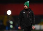 4 February 2022; Ireland defence coach Willie Faloon before the U20 Six Nations Rugby Championship match between Ireland and Wales at Musgrave Park in Cork. Photo by Piaras Ó Mídheach/Sportsfile