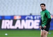 11 February 2022; Joey Carbery during the Ireland captain's run at Stade de France in Paris, France. Photo by Brendan Moran/Sportsfile
