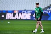 11 February 2022; Joey Carbery during the Ireland captain's run at Stade de France in Paris, France. Photo by Brendan Moran/Sportsfile