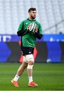 11 February 2022; Caelan Doris during the Ireland captain's run at Stade de France in Paris, France. Photo by Seb Daly/Sportsfile