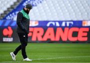 11 February 2022; Ireland head coach Andy Farrell during the Ireland captain's run at Stade de France in Paris, France. Photo by Seb Daly/Sportsfile