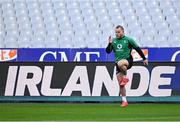 11 February 2022; Finlay Bealham during the Ireland captain's run at Stade de France in Paris, France. Photo by Brendan Moran/Sportsfile