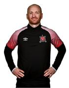 10 February 2022; Head coach Stephen O'Donnell during a Dundalk FC squad portrait session at Oriel Park in Dundalk, Louth. Photo by Ben McShane/Sportsfile