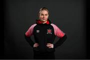 10 February 2022; Sports scientist Claire Dunne during a Dundalk squad portrait session at Oriel Park in Dundalk, Louth. Photo by Stephen McCarthy/Sportsfile
